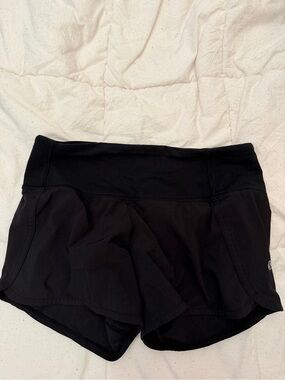 Lululemon Speed- Up Shorts - Black